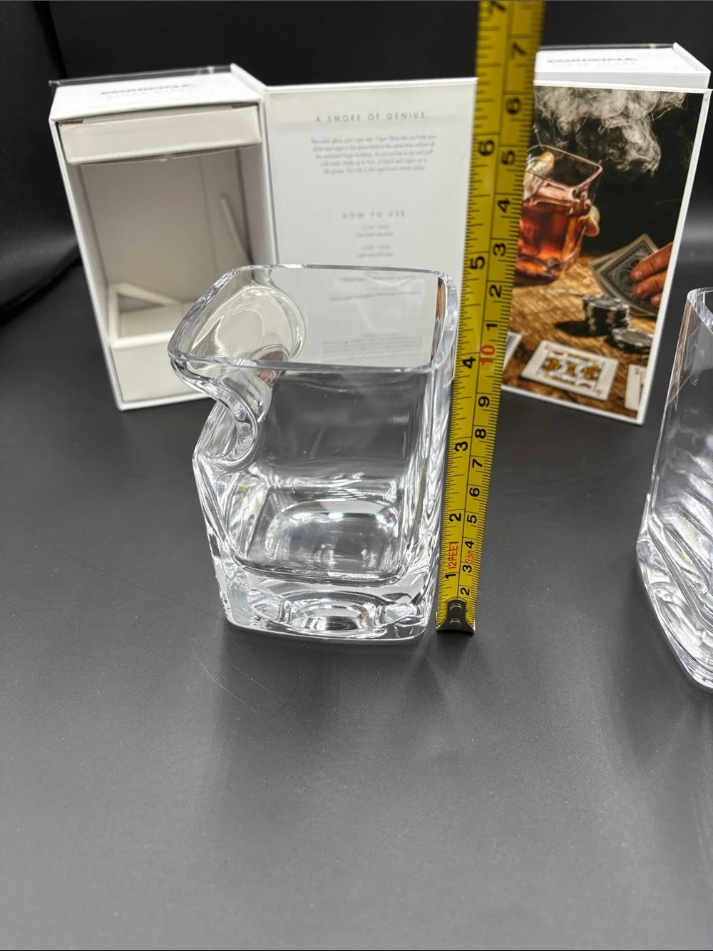 Corkcicle Clear Glass Cigar Whiskey Tumblers - Set of 2